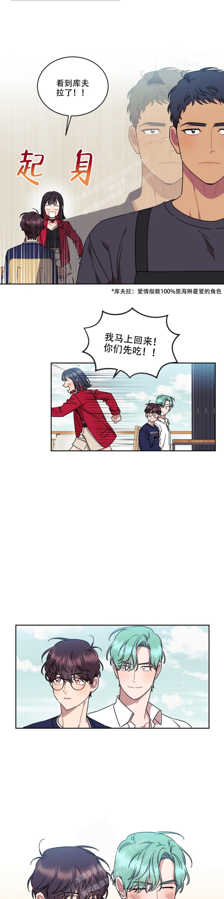 爱情指数百分百剧情漫画,第14话1图