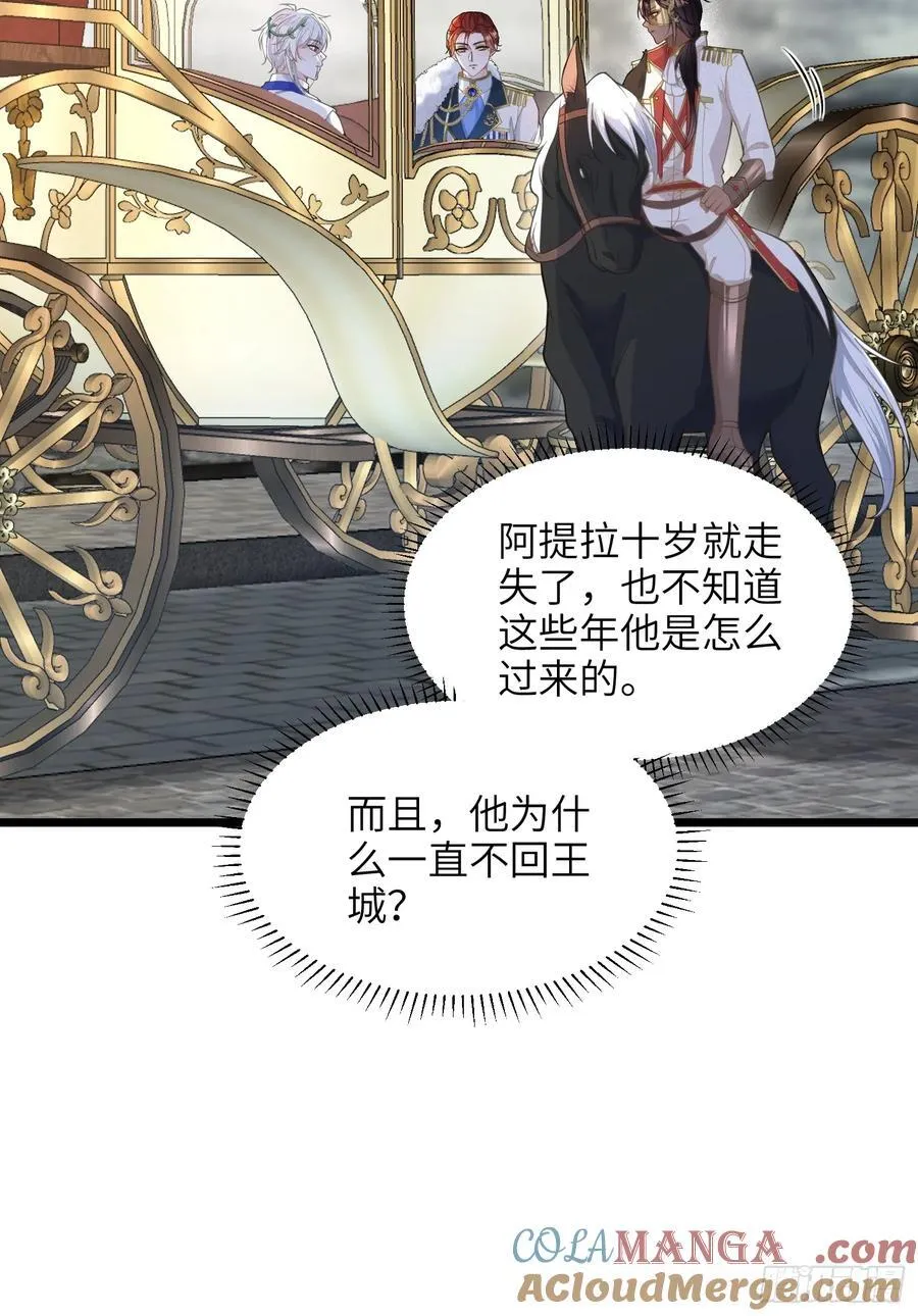 寡妇王妃带娃登基漫画第45话漫画,48 蕾拉遇袭1图