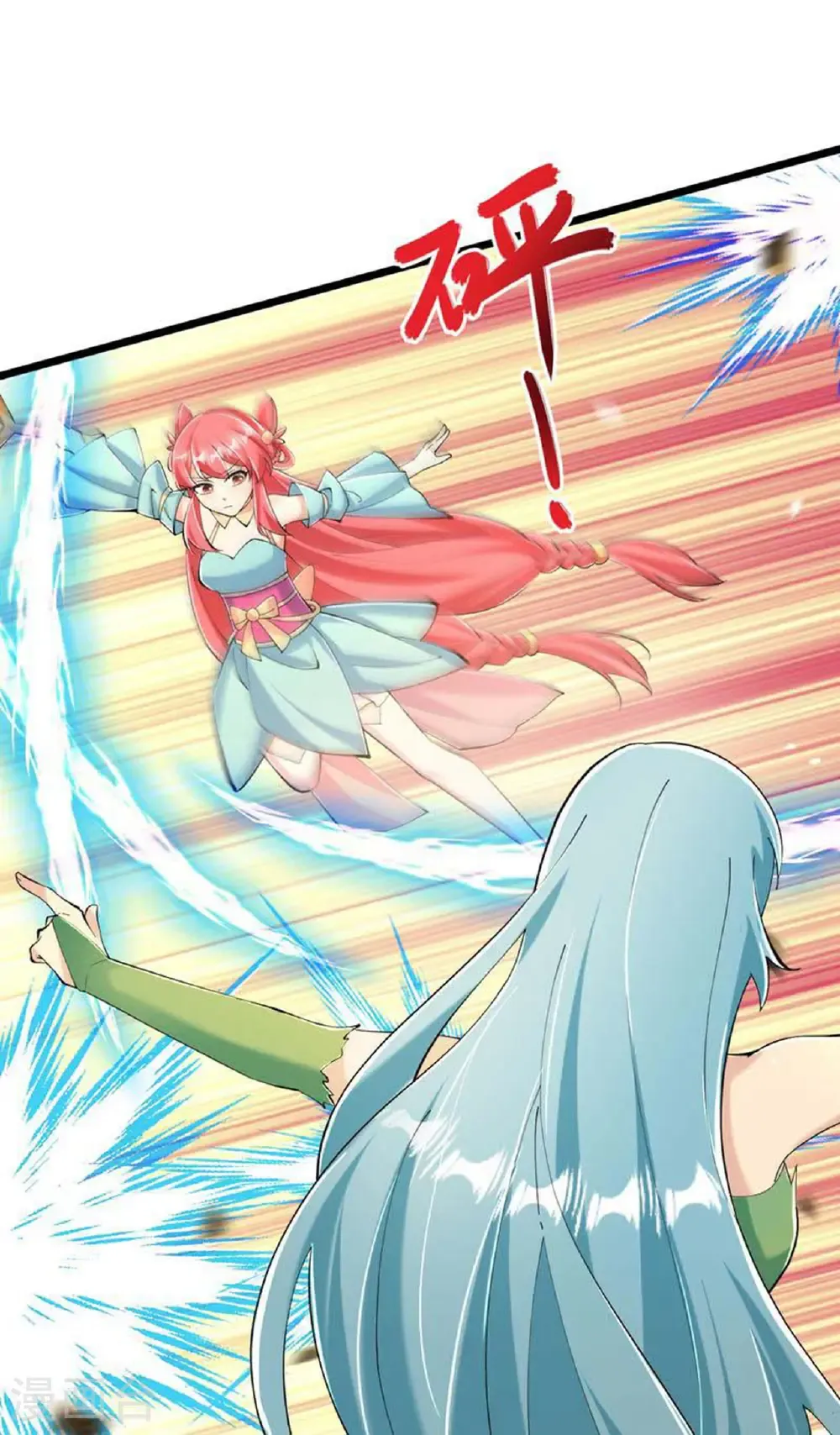 逆天邪神漫画,第674话 双星激战，诛杀狱萝2图
