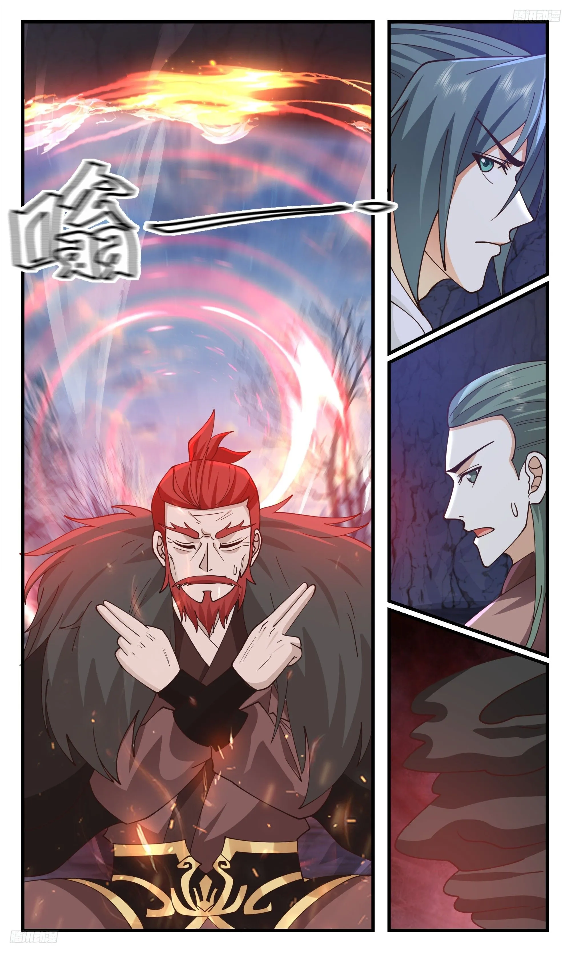 武炼巅峰漫画,3537 大决战篇-晋升1图
