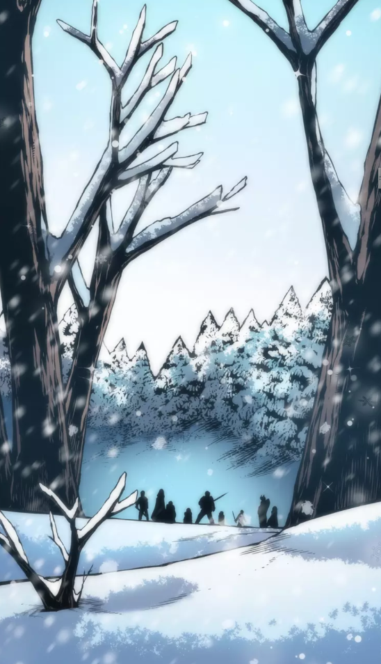 我独自升级漫画,第48话 雪地白鬼2图