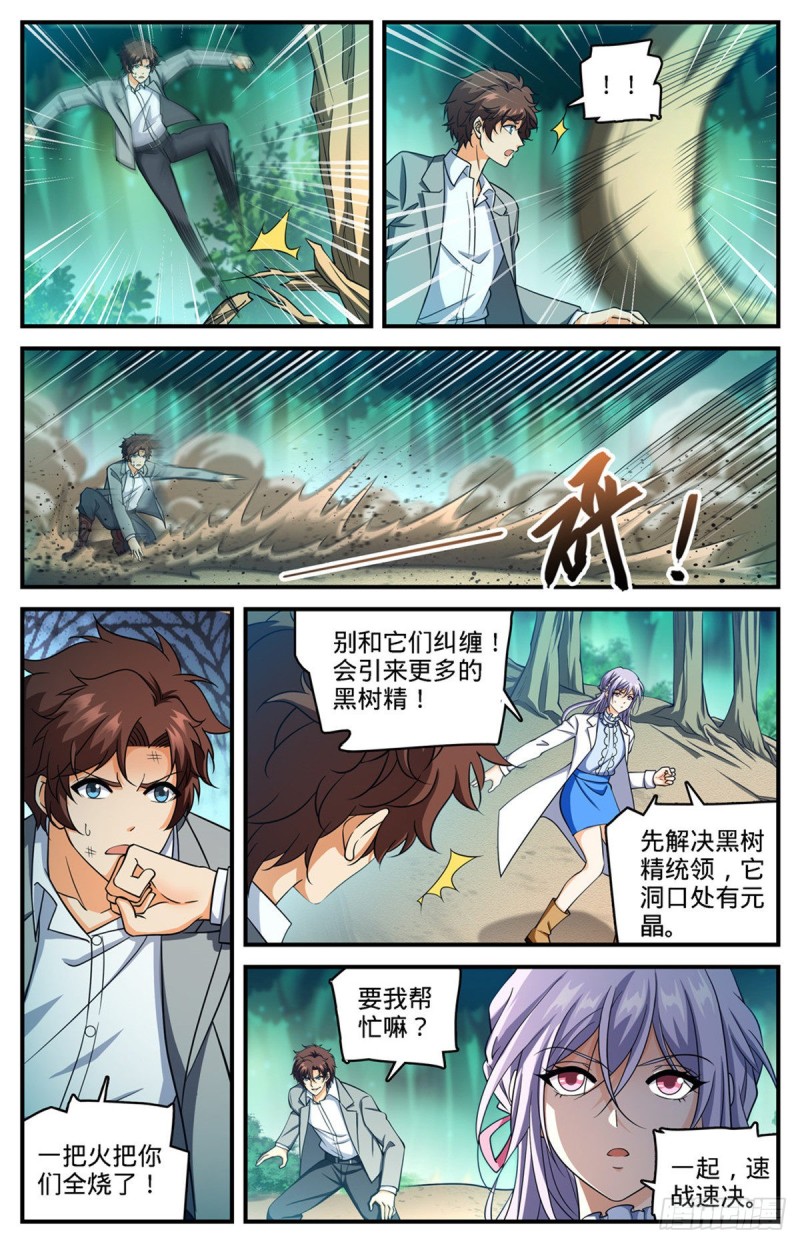 全职法师漫画,703 黑树元晶2图