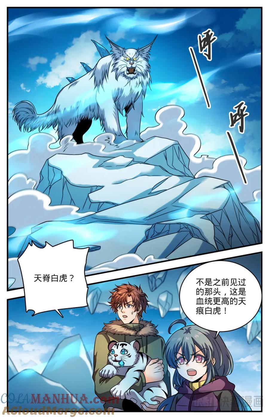 全职法师漫画,1078 天痕白虎2图