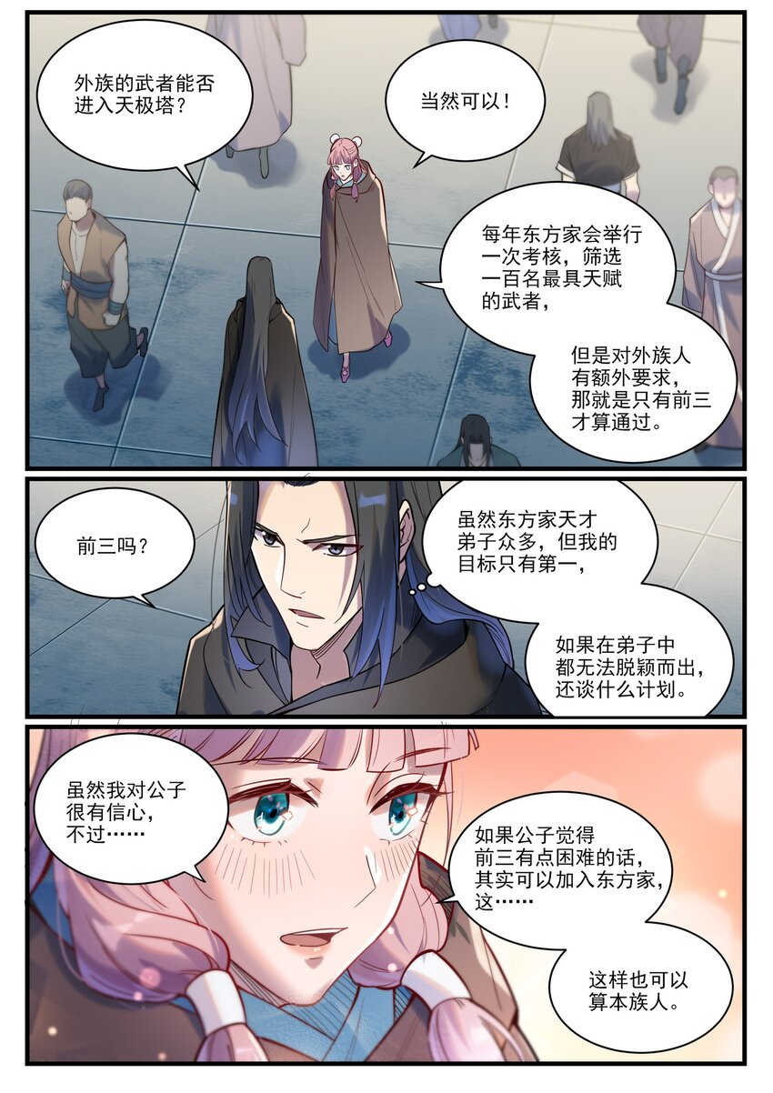 百炼成神罗嫣漫画,第922话 东方神城2图