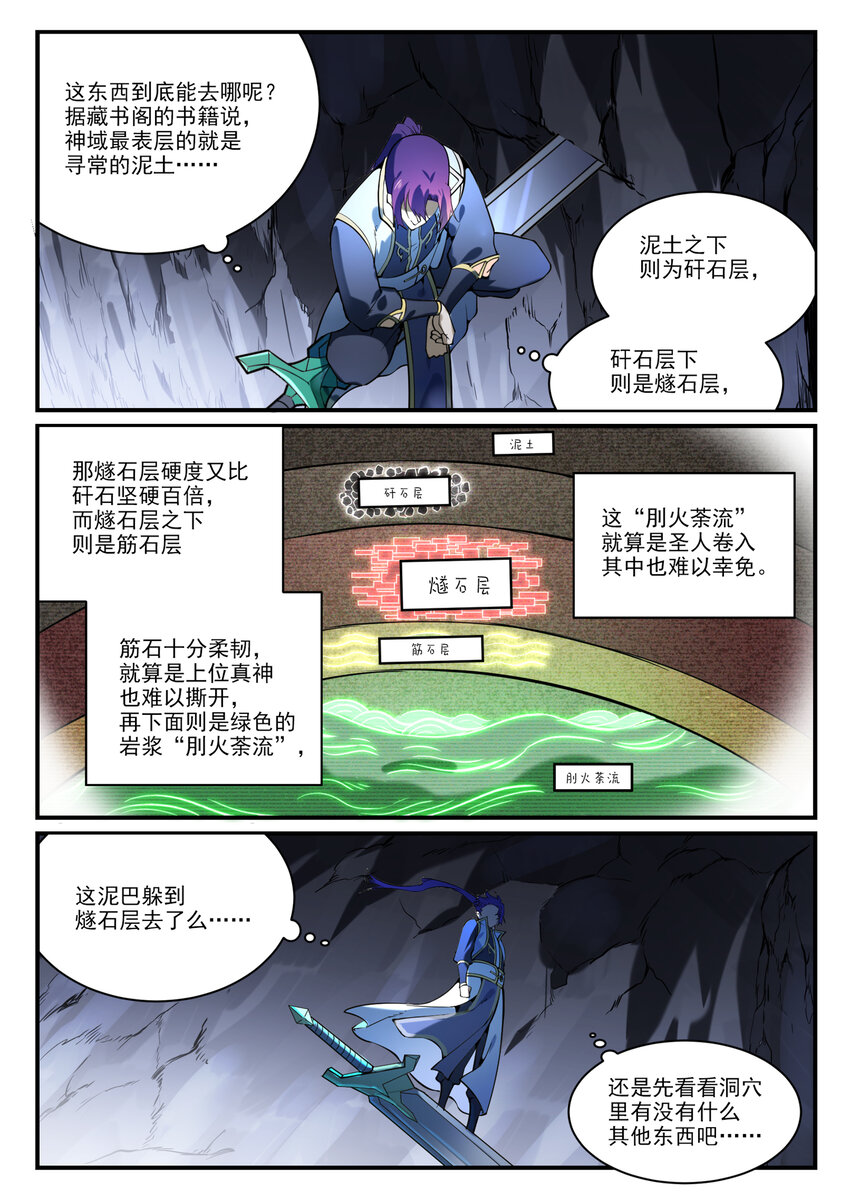 百炼成神罗嫣漫画,第861话 奇异洞穴1图