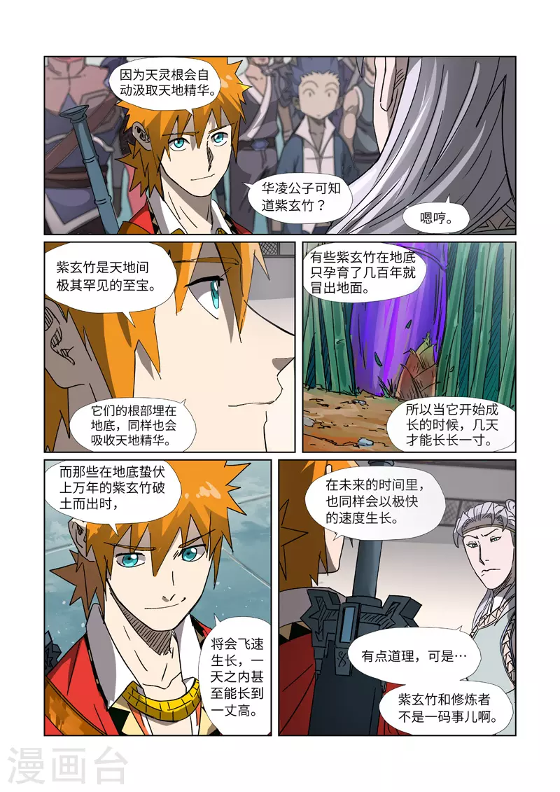 妖神记漫画,第299话2 关于天灵根...2图