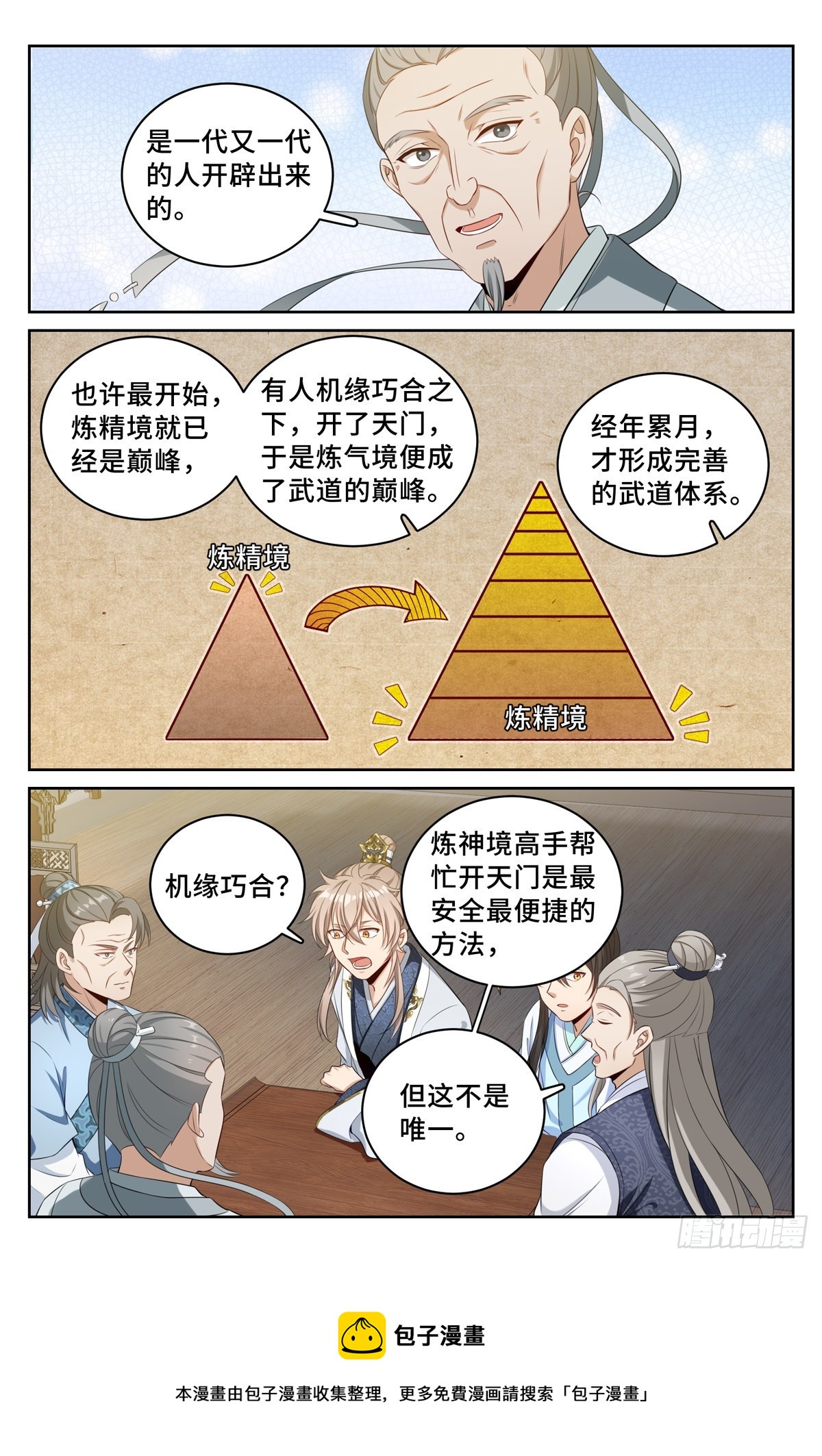 大奉打更人第28集漫画,055如何开天门1图