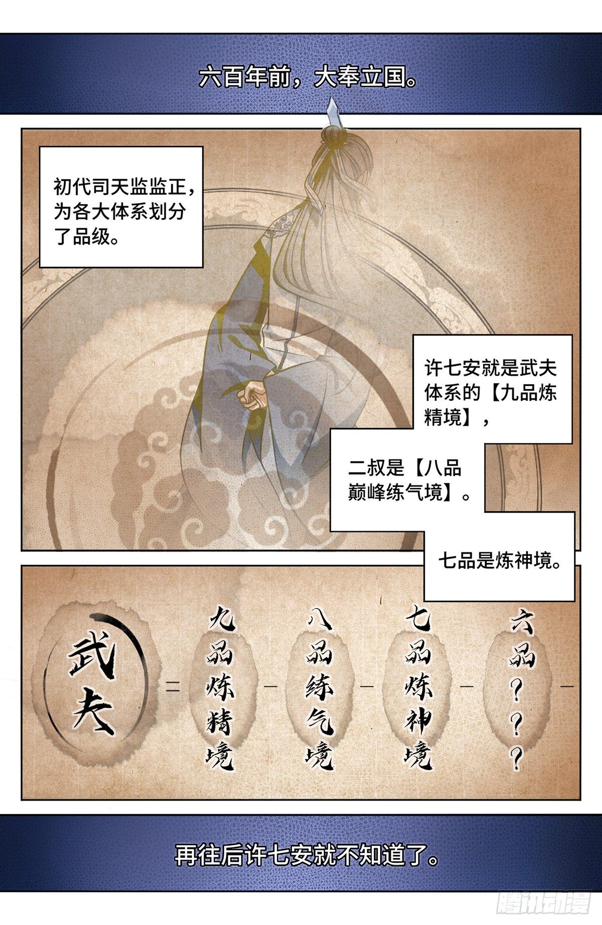 大奉打更人各女主结局漫画,011修炼体系1图