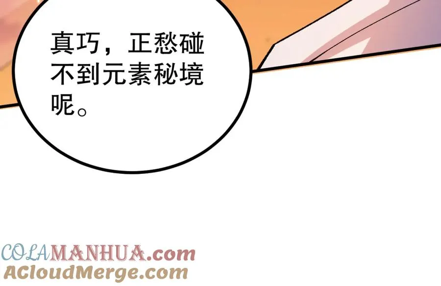 死灵法师我即是天灾完整版免费看漫画,051话 进入元素秘境1图