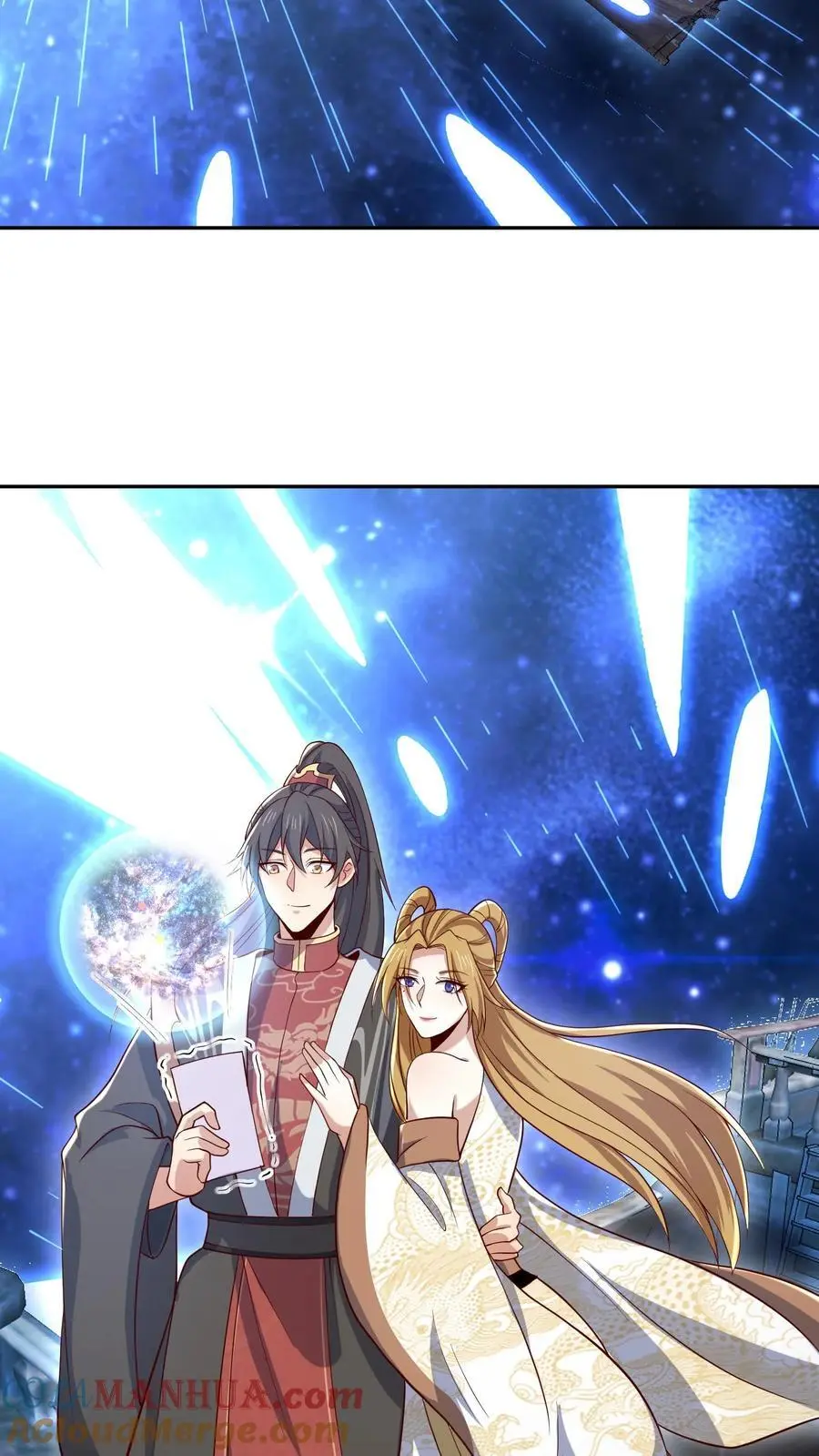 完了啊女帝的软饭丈夫居然无敌笔趣阁漫画,第348话 首次蜜月旅行开启1图