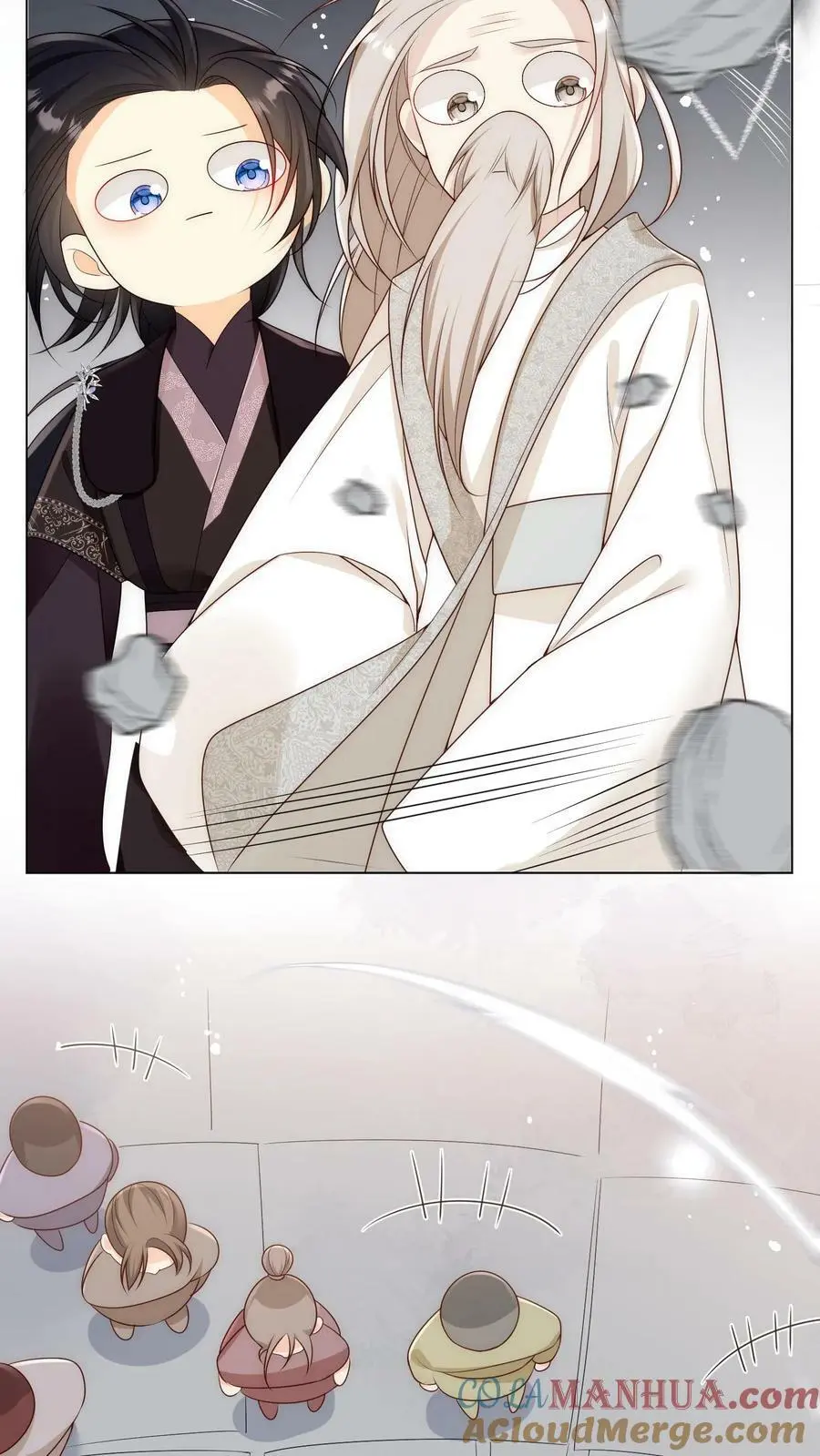 小师妹明明超强却过分沙雕叶翘免费阅读笔趣阁漫画,第5话 落地姿势一定要帅1图