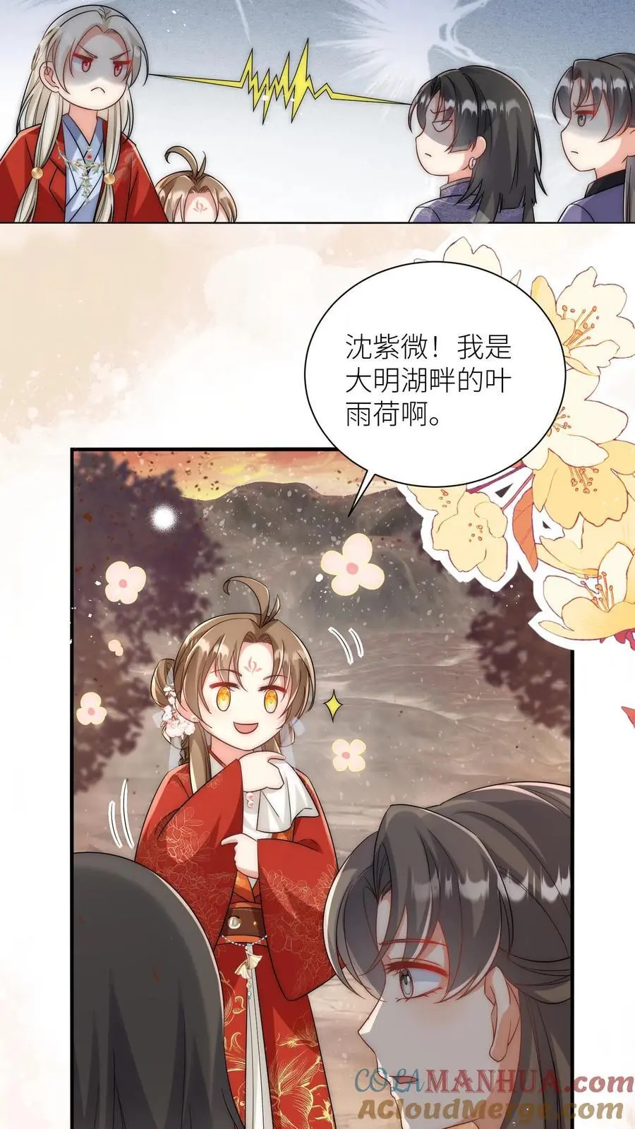 小师妹明明超强却过分沙雕漫画,第119话 我是大明湖畔的叶雨荷啊1图