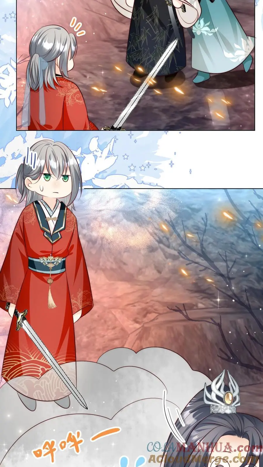 小师妹明明超强却过分沙雕叶翘免费小说漫画,第174话 敲诈月清宗可真爽1图