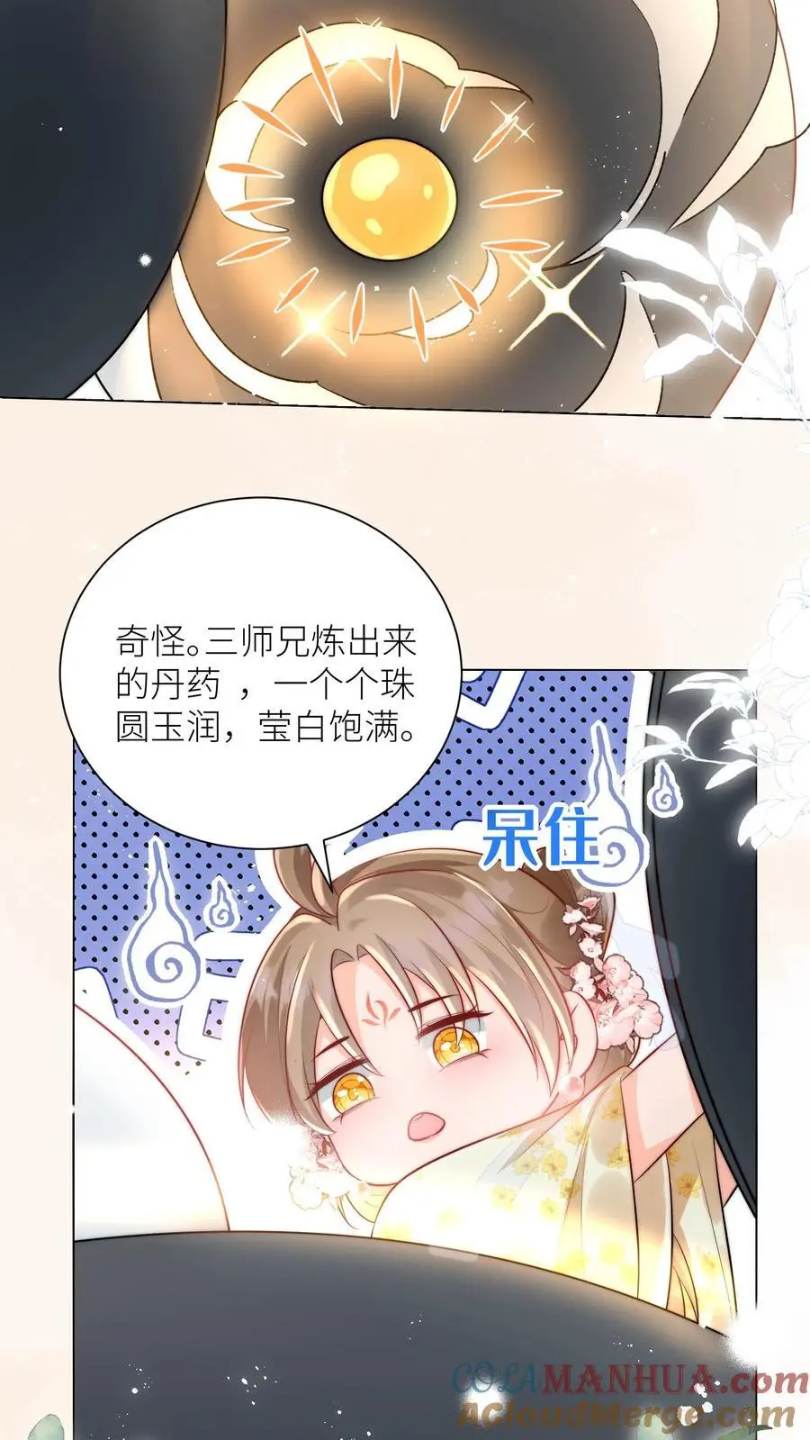 小师妹明明超强却过分沙雕叶翘免费小说漫画,第26话 螺蛳粉味的丹药真带劲1图