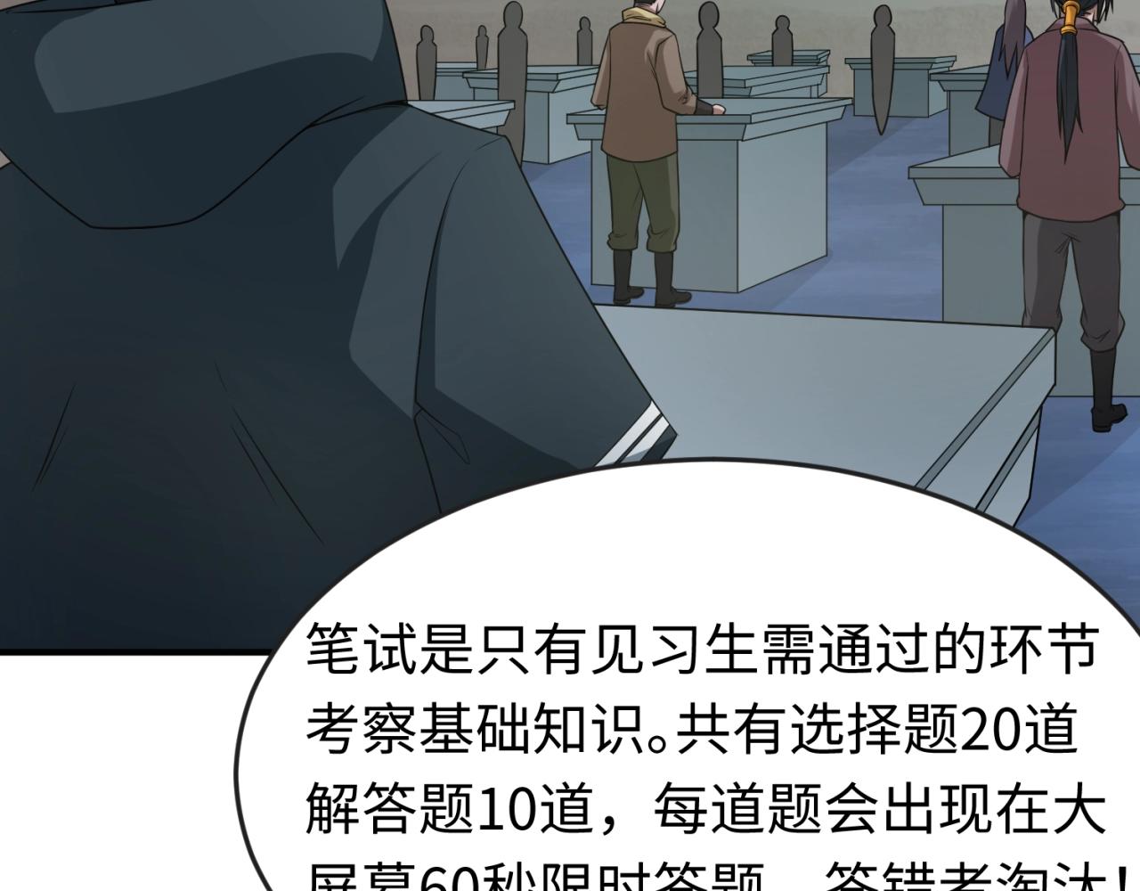 全球诡异时代xiaoshu漫画,第18话测试！1图