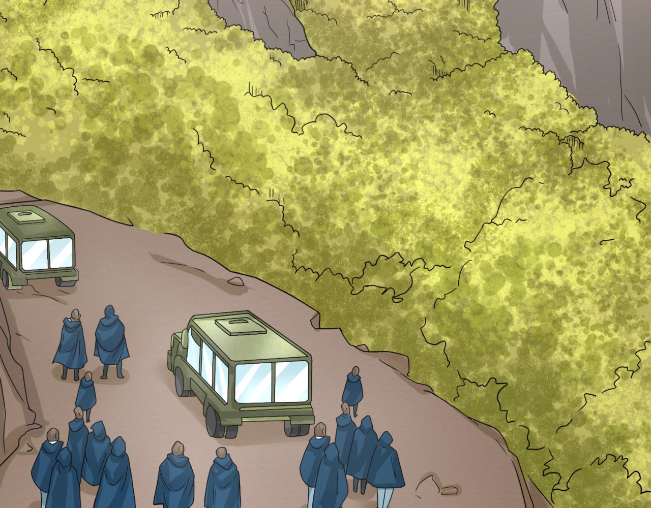 全球诡异时代xiaoshu漫画,第94话 对战黑武士！1图