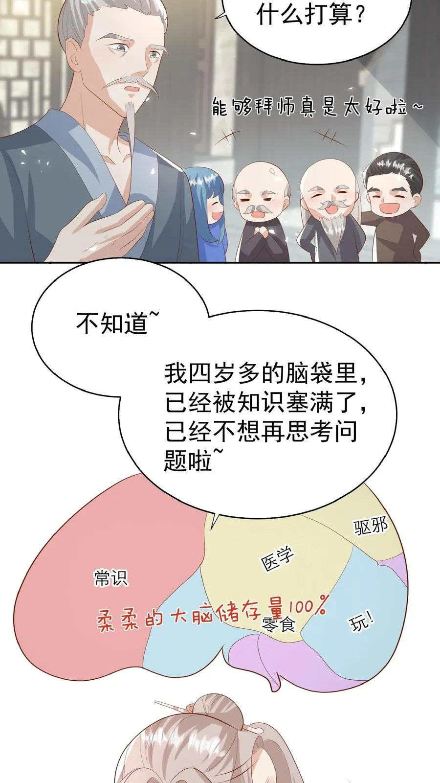 团宠萌宝四岁小师傅下山了漫画在哪看漫画,第85话 小女娃，大事业2图