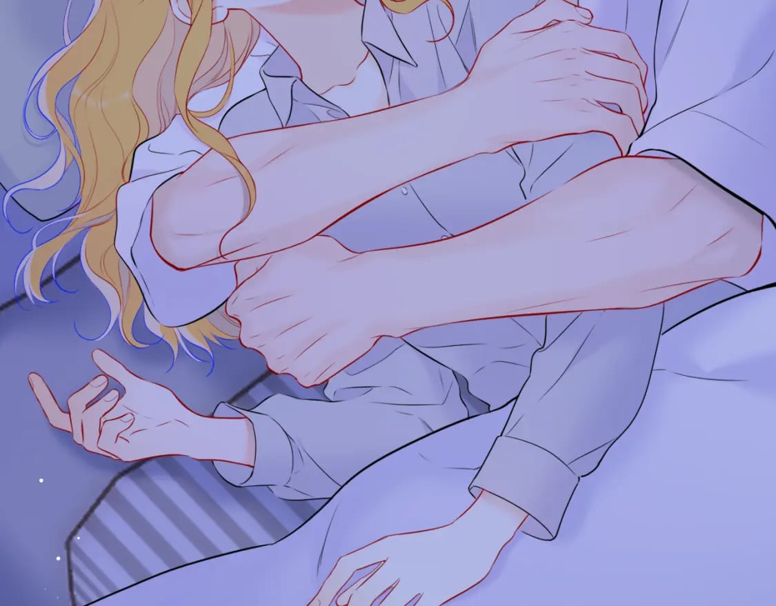 星辰于我漫画,第137话 没说不亲你2图