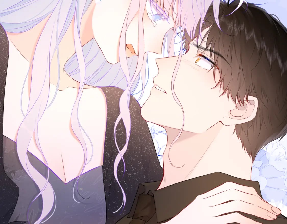 星辰于我漫画,第131话 吻都不会接？1图