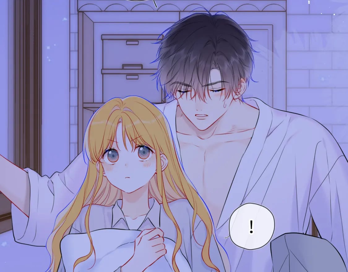 星辰于我漫画,第137话 没说不亲你2图