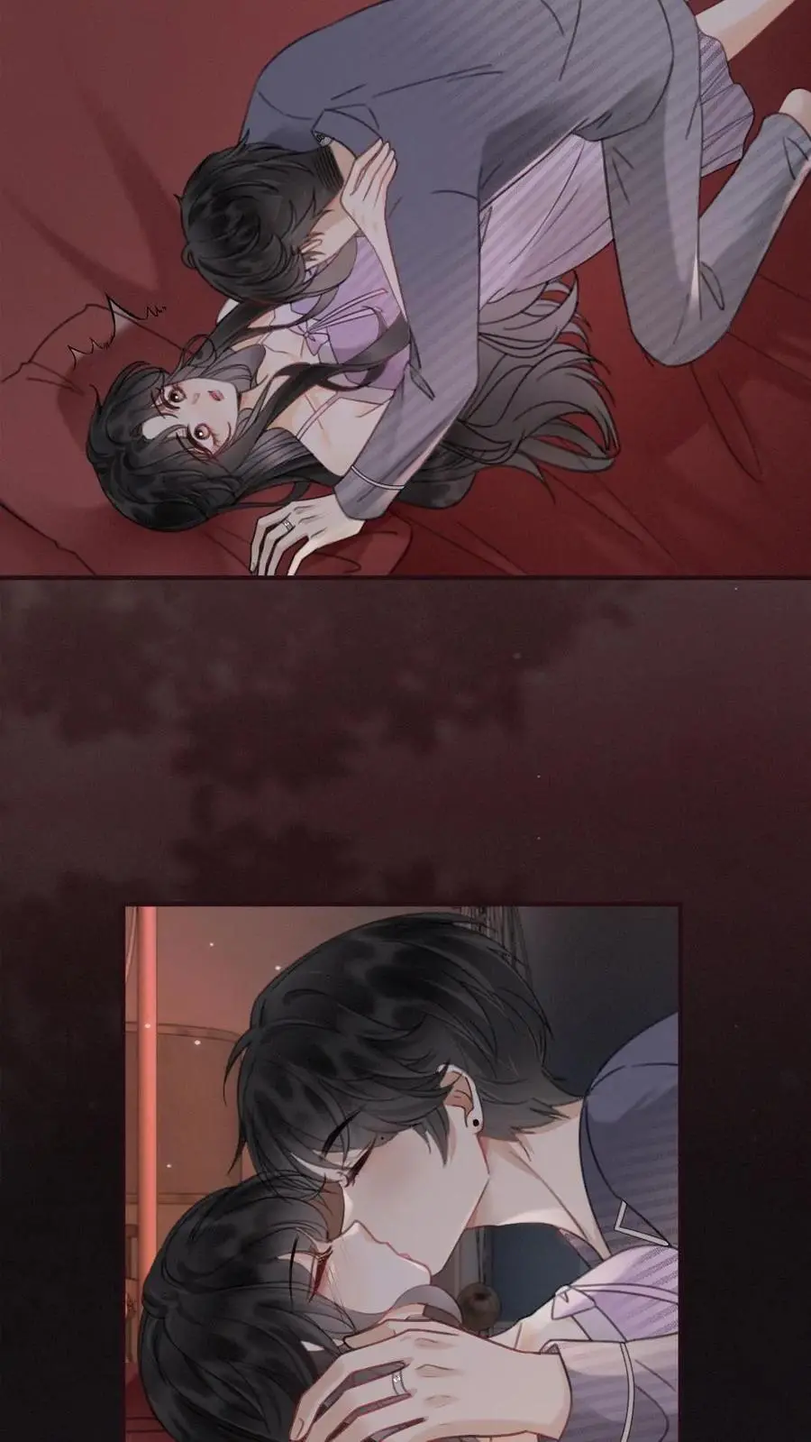 明撩！暗诱！和顶流影帝恋综撒糖漫画,第181话 缠绵2图