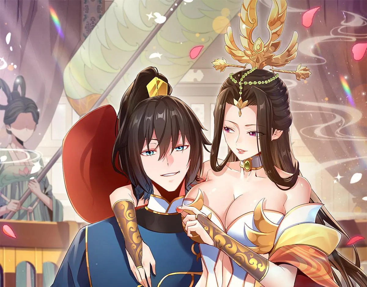 开局震惊女帝老婆，我无敌了漫画,第15话 西王母登场！1图