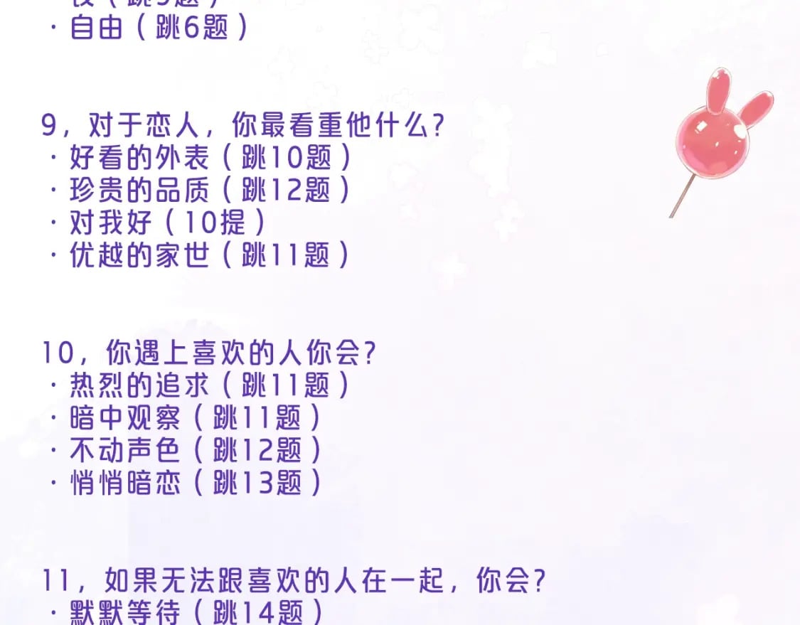 偷偷藏不住33漫画,第8期 【互动】测测你的恋爱观像谁1图