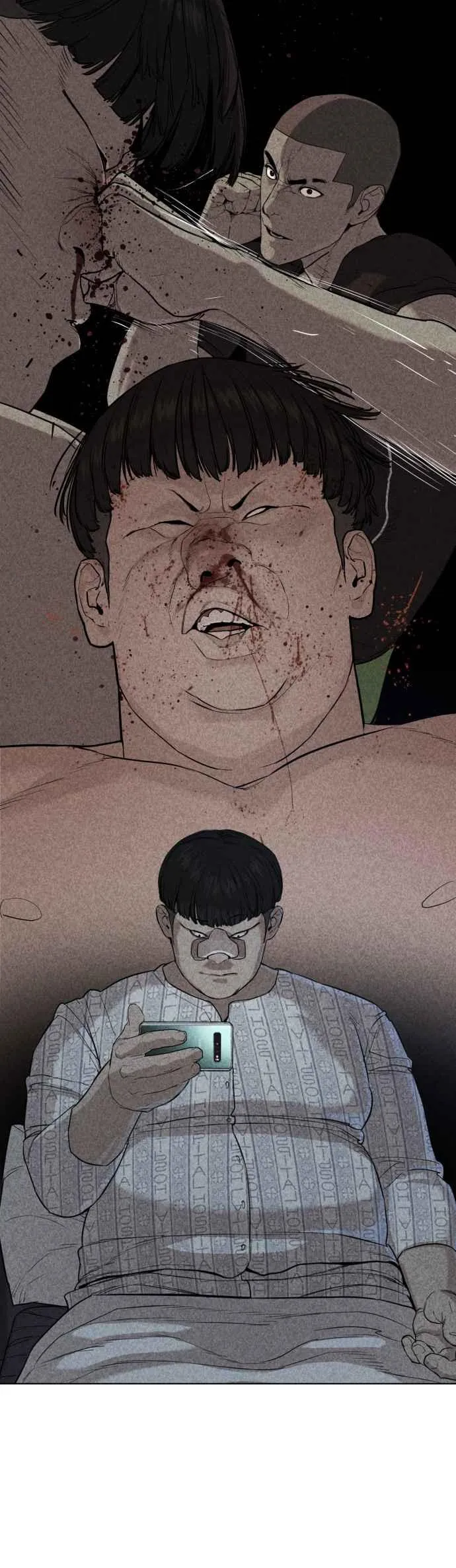 格斗实况漫画免费阅读漫画,第74话 要一起洗吗？2图
