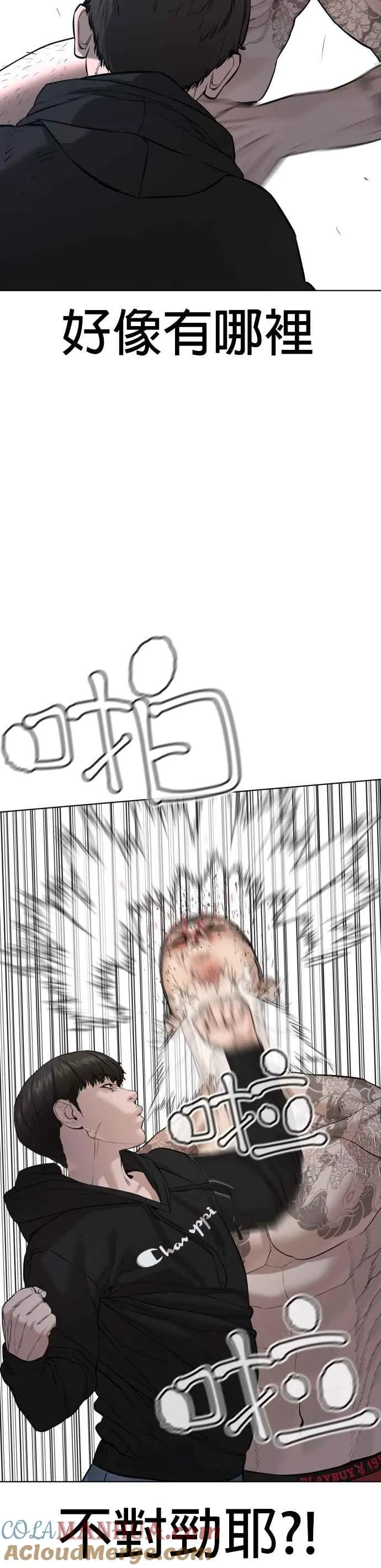 格斗实况动漫在线看视频漫画,第66话 明明你很会打啊1图