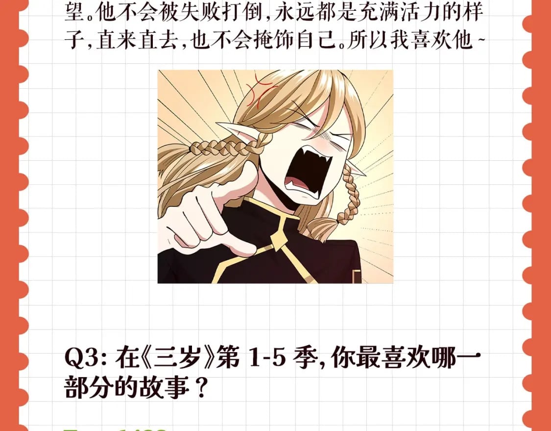 三岁开始做王者漫画免费全集免费漫画,特别企划：作者访谈！2图
