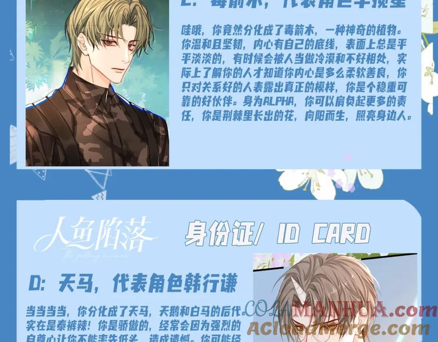 人鱼陷落的作者是谁漫画,第17期 测试你会分化成谁Alpha版（日更中）1图