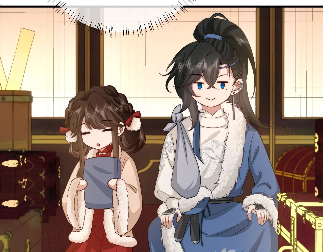 炮灰闺女的生存方式 免费漫画漫画,第140话 六哥...你不挤吗？1图