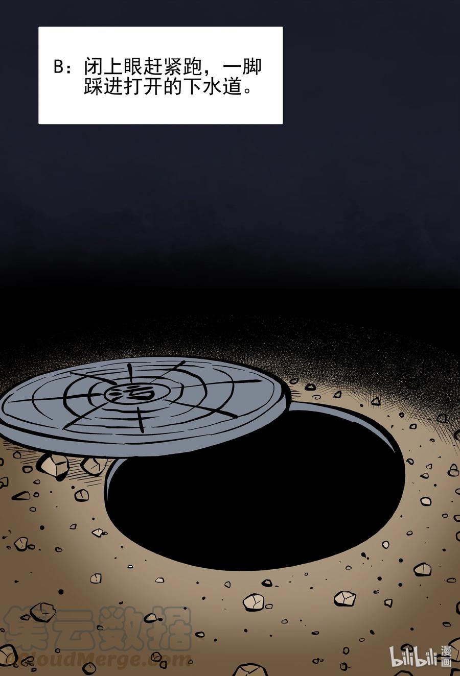 小智怪谈漫画,153 路灯下（2）2图