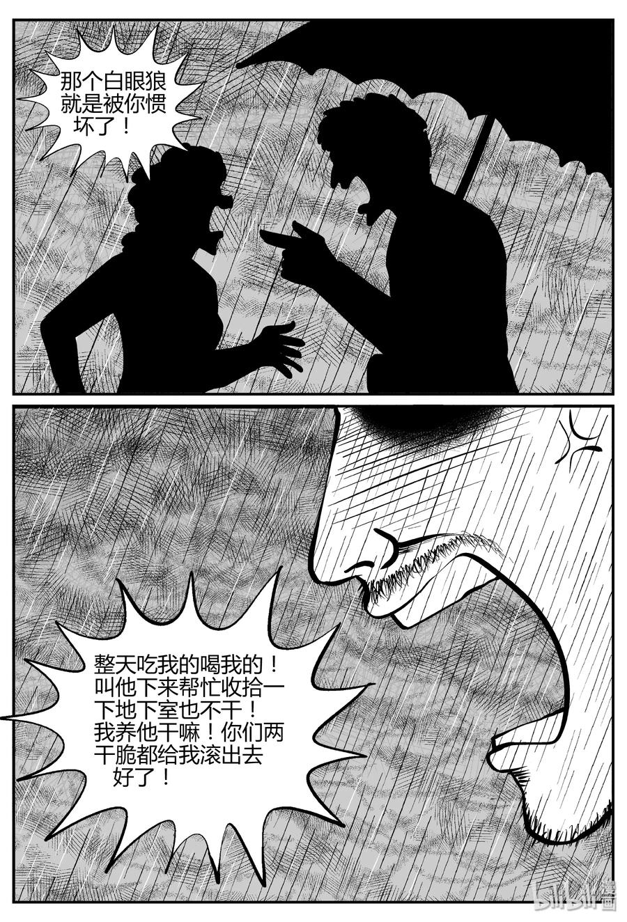 小智怪谈漫画,269 以眼杀人（3）1图