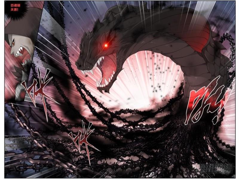 斗破苍穹漫画,第257回 百鬼锁天蟒（上）2图
