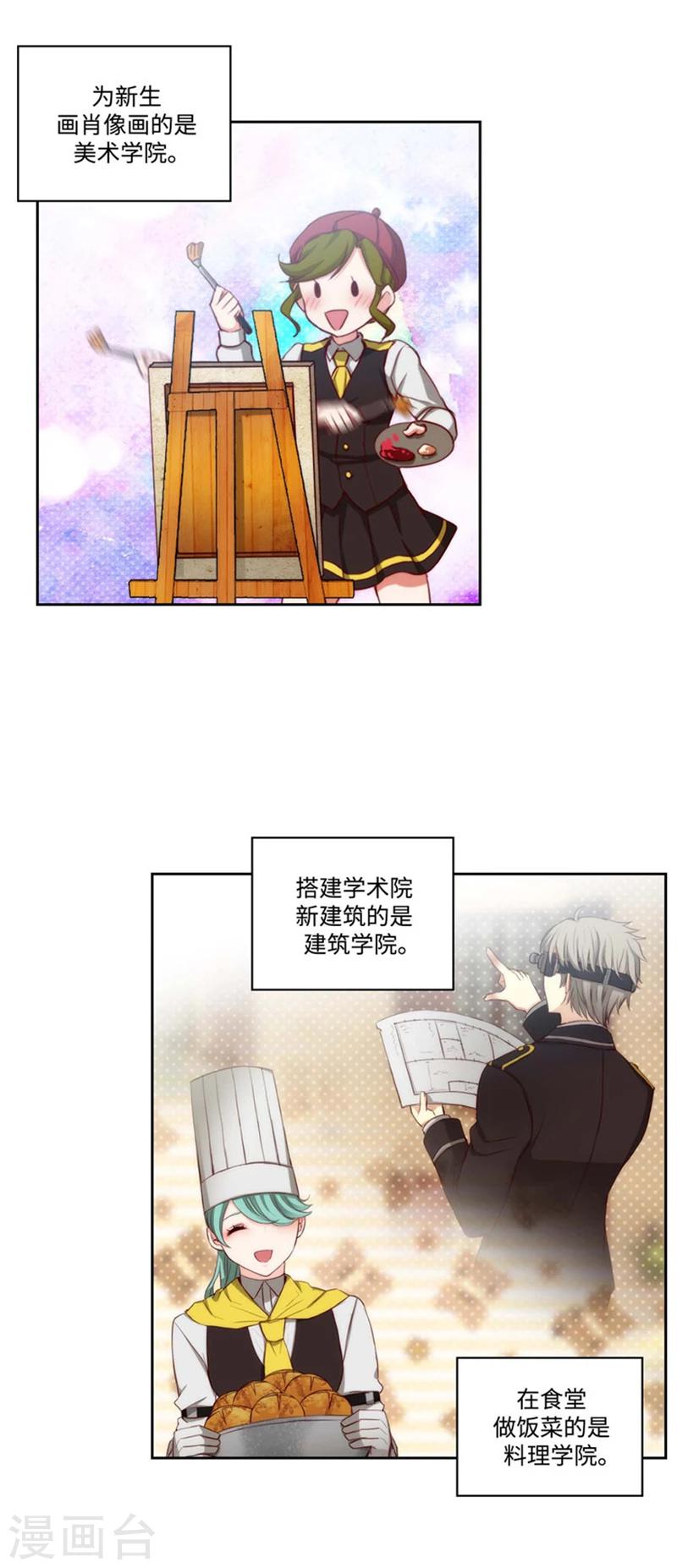 阿多尼斯花园名词解释漫画,第90话 形形色色的学术院1图