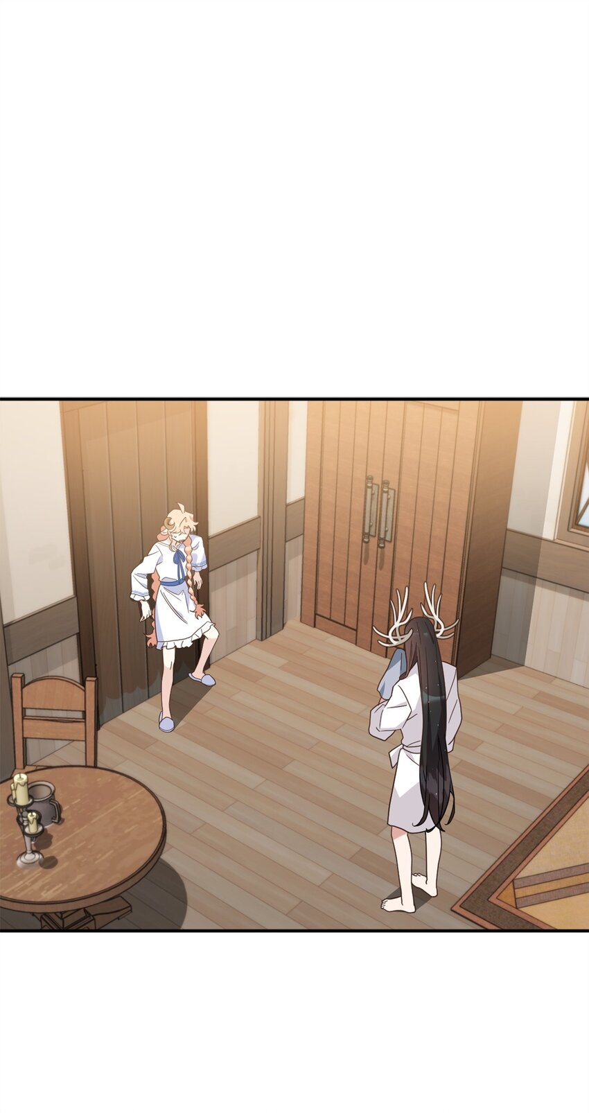 虽然是兽娘，却想救五个勇士漫画,74 危险的发情期1图