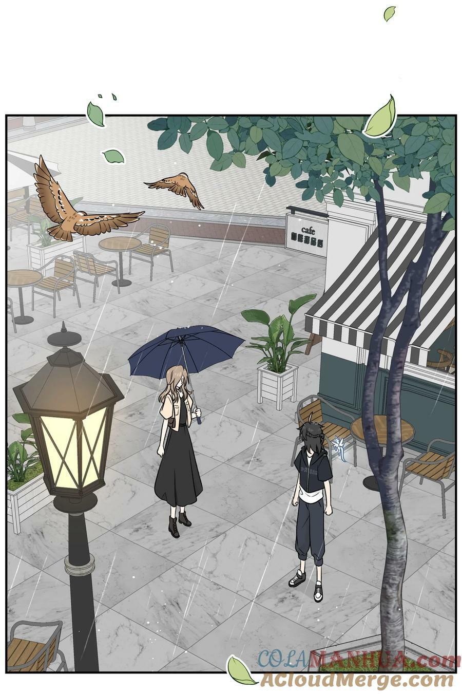我的食物看起来很可爱60话免费看漫画,148 伞下2图