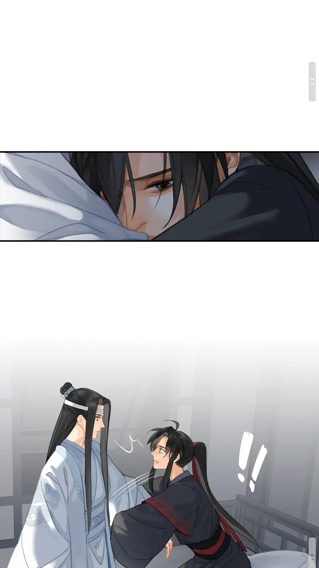 魔道祖师魏无羡漫画,第173话 把我带回你家去2图