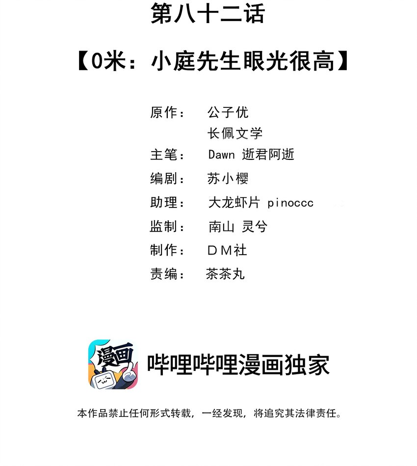 你的距离晋江漫画,082 0米：小庭先生眼光很高2图