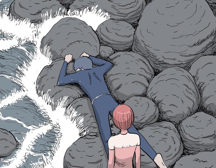 人类进化论在线观看漫画,第46话 恋人小岛（4）1图