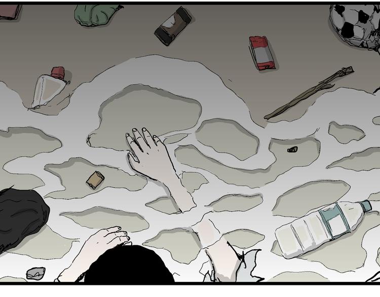 人类进化论漫画,第64话 渔村（完结篇）1图