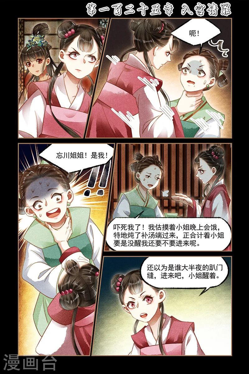 神医嫡女漫画,第125话 入宫请罪1图