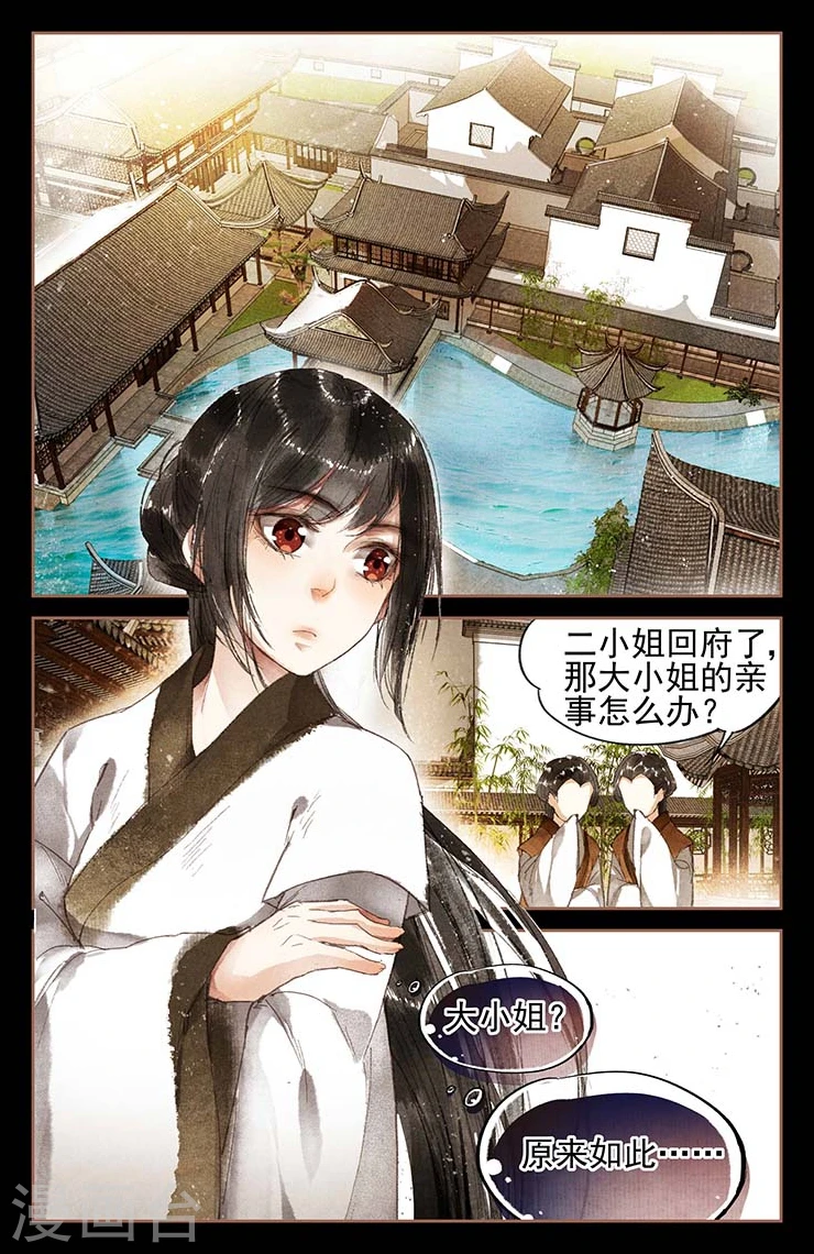 神医嫡女漫画,第8话 初入凤府2图