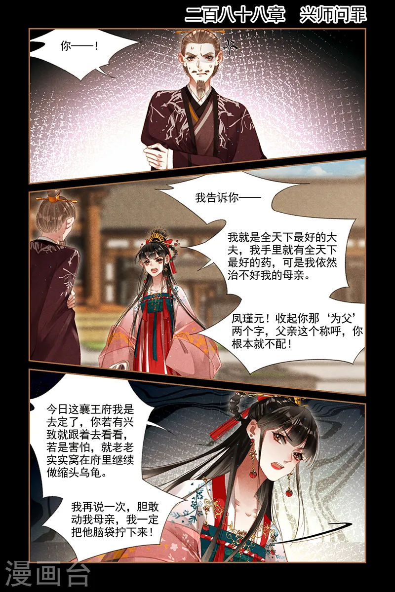 神医嫡女免费漫画漫画,第288话 兴师问罪1图