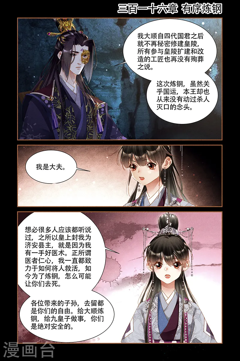 神医嫡女小说全文免费阅读完整版全文漫画,第316话 有序炼钢1图