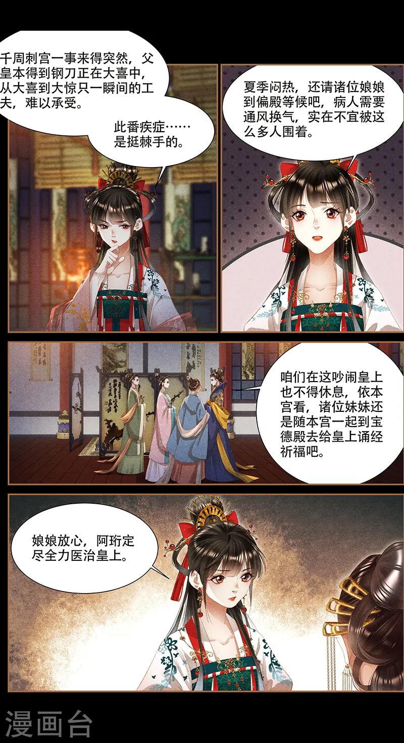 神医嫡女漫画,第342话 幼稚皇帝1图
