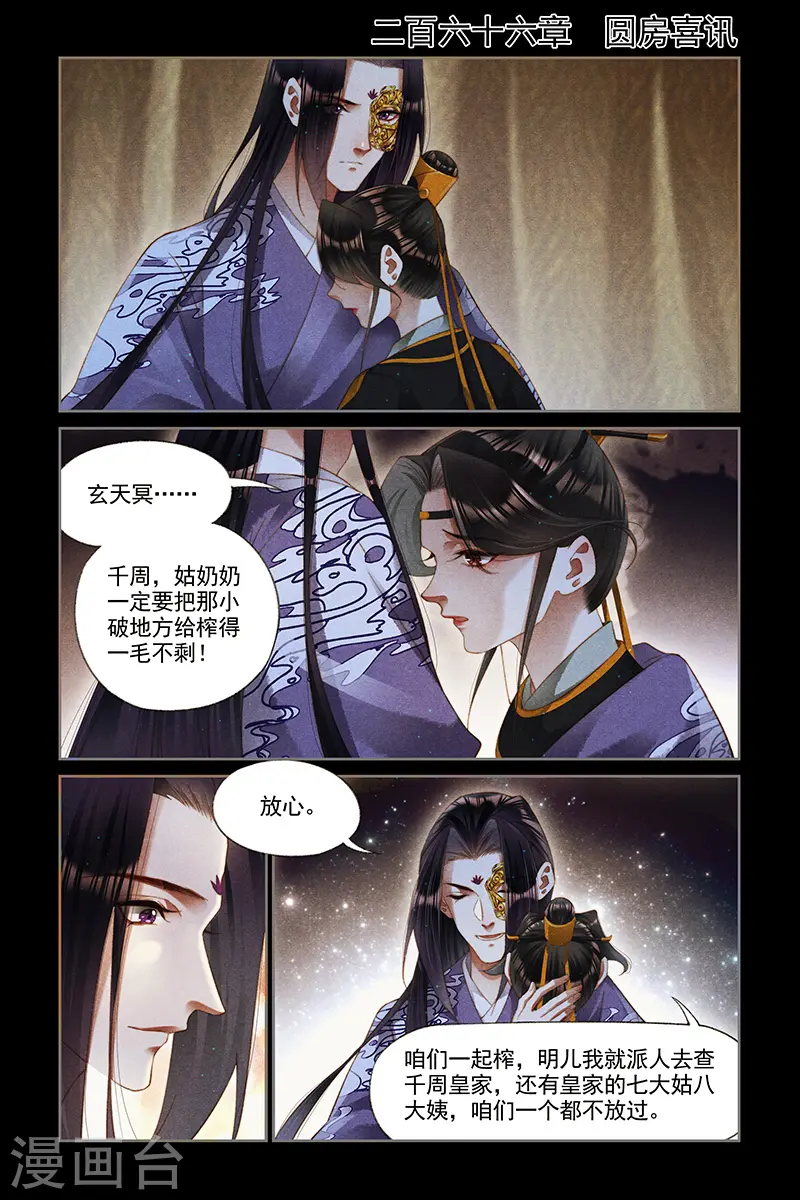 神医嫡女漫画,第266话 圆房喜讯1图