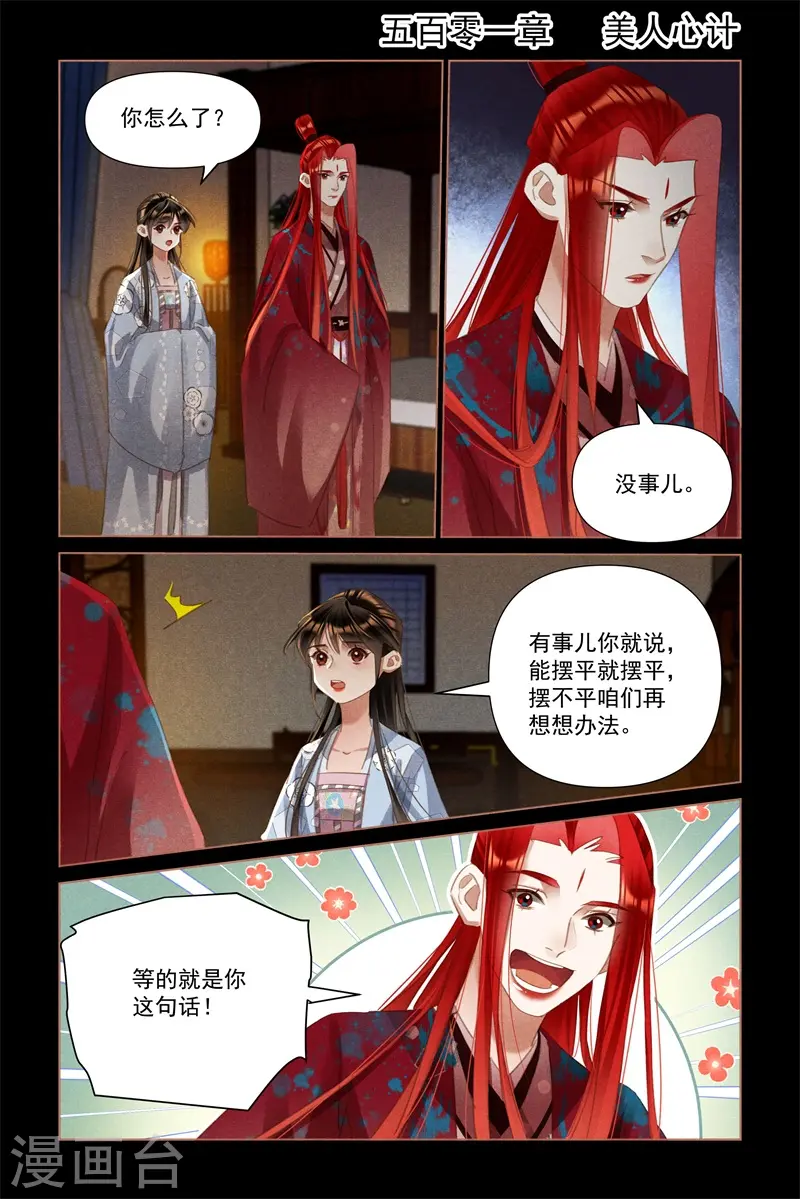 神医嫡女漫画,第501话 美人心计2图