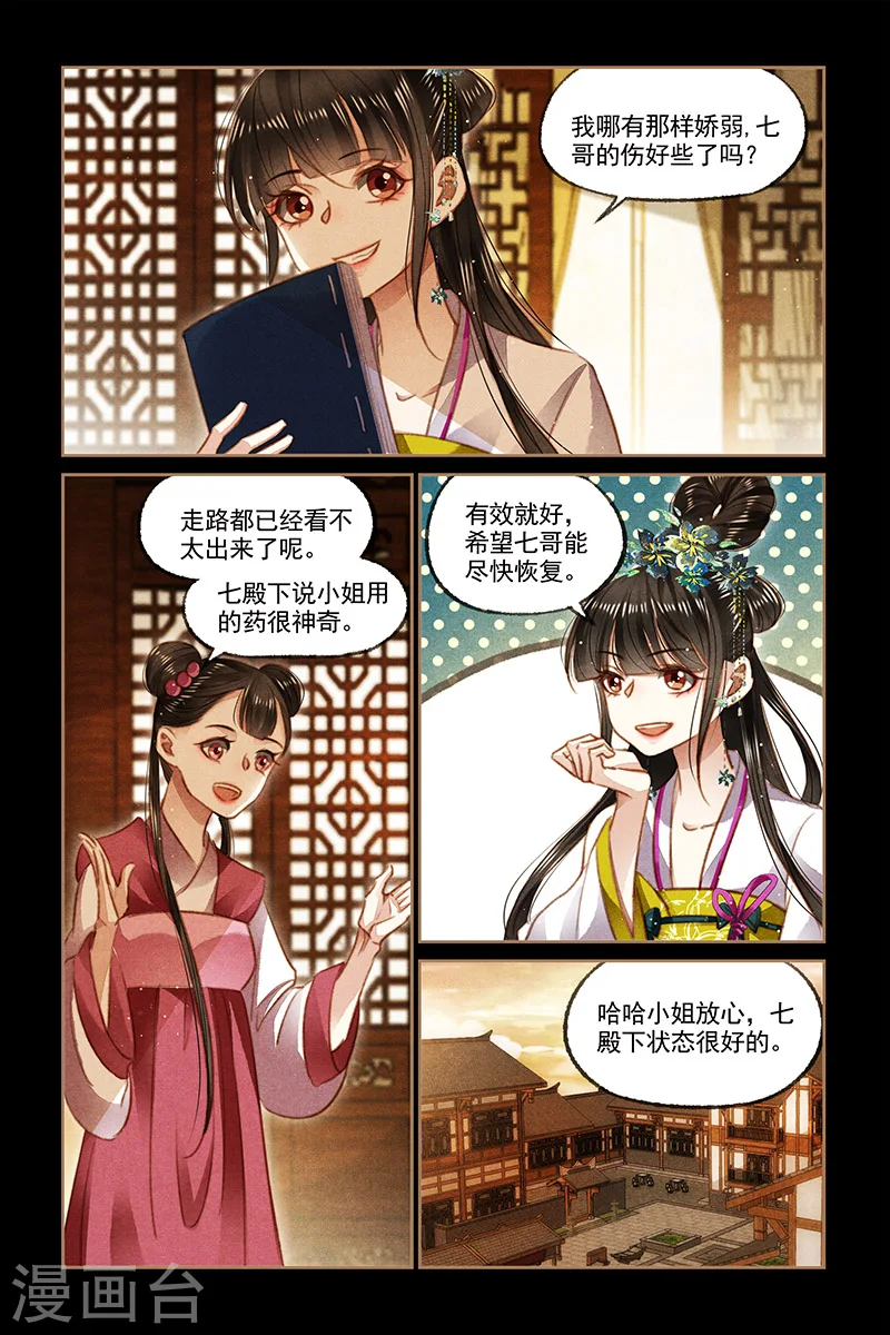 神医嫡女莲王结局漫画,第111话 凤相出府2图